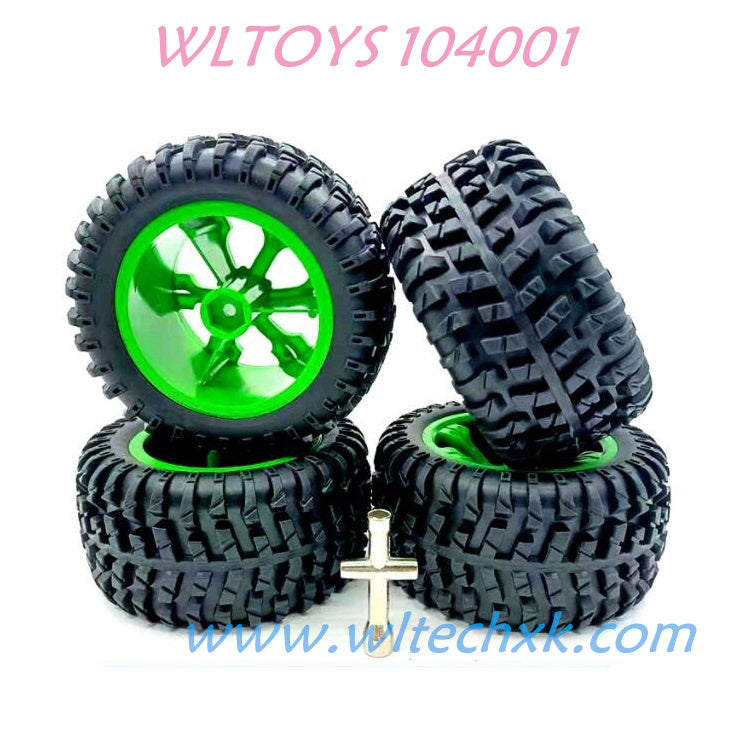WLTOYS 104001 Upgrade parts Tires