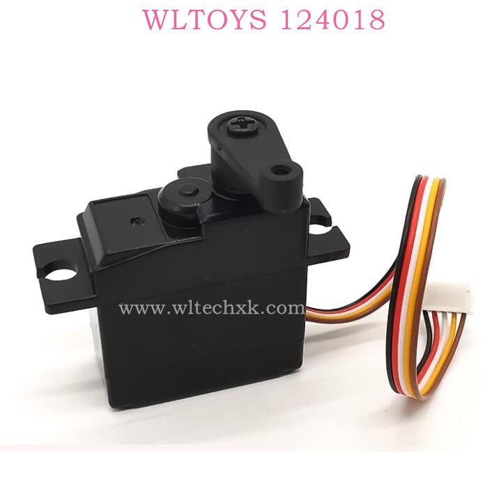 WLTOYS 124018 RC Car Original parts 1307 5 Wire Servo