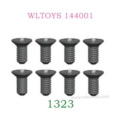 1323 Cross countersunk head tapping screw 2.6X5KB D4.5