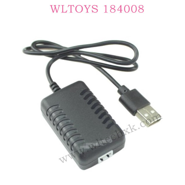 WLTOYS 184008 parts 7.4V 2000mAh USB Charger 1374