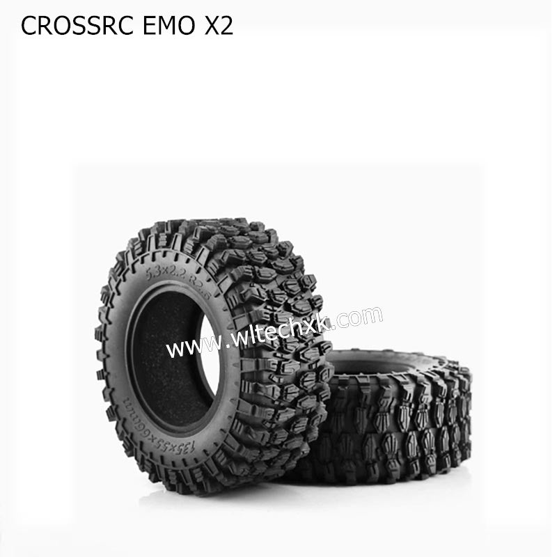 CROSSRC EMO X2 Parts 2.6 Inch Climbing Car Tire Skin-1