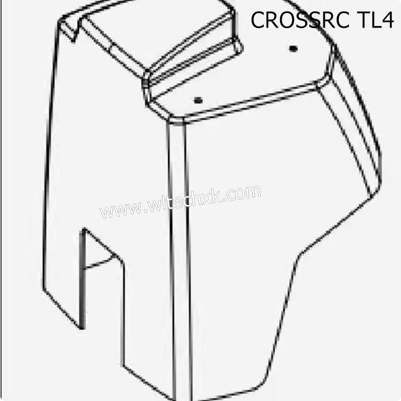 CROSSRC TL4 Parts PC Transparent Cab 241201 CS-97401375