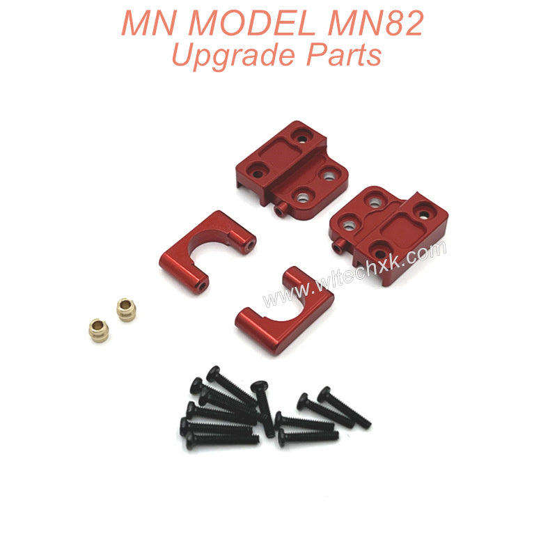 14-MN MODEL MN82 LC79 MN78 Upgrade Parts Rear axle spring plate fixing Red