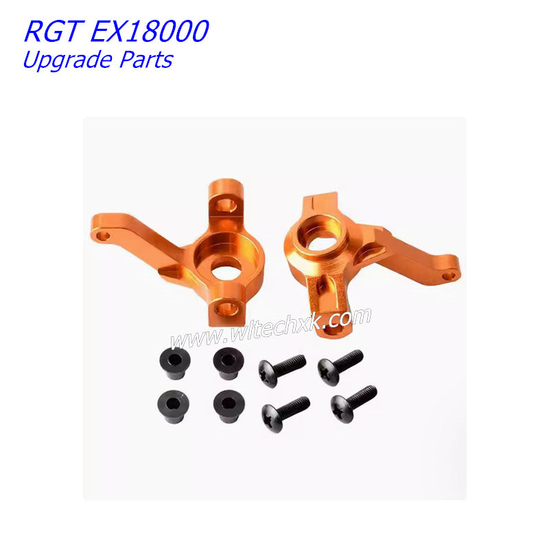 RGT EX18000 Upgrade Parts Metal Steering Cup 1 Pair orange