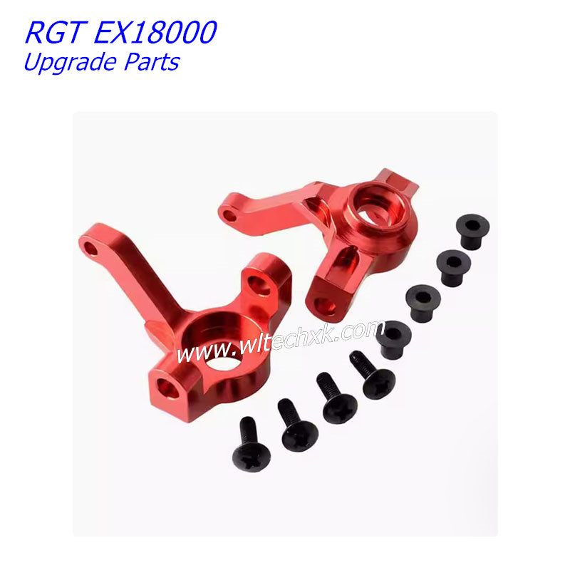 RGT EX18000 Upgrade Parts Metal Steering Cup 1 Pair red