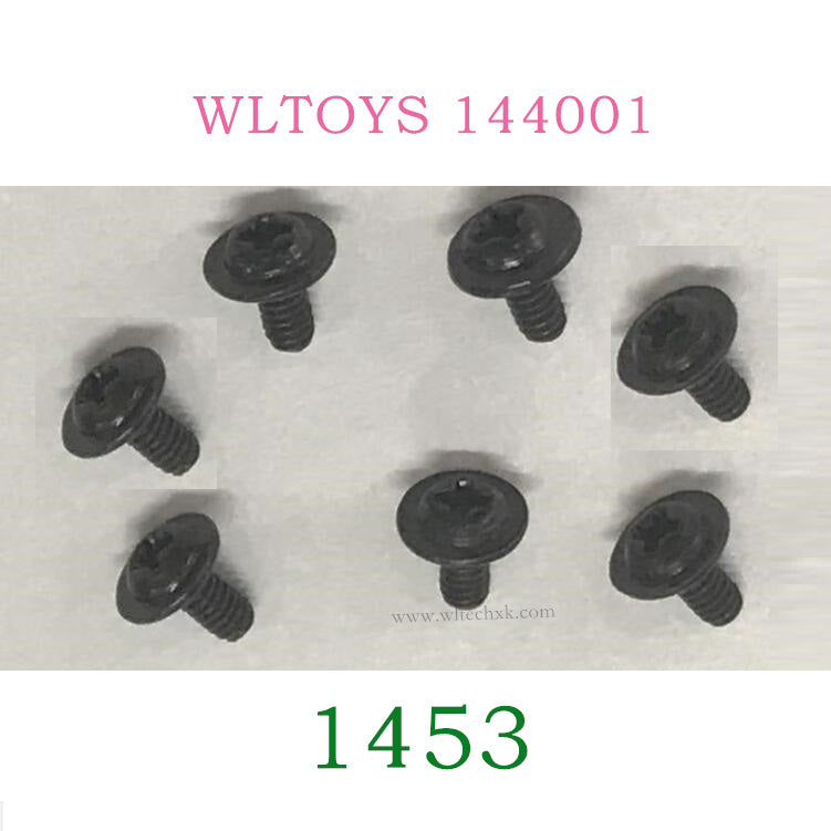 1453 2X4 PWM5 Cross Round Head Machine Screws