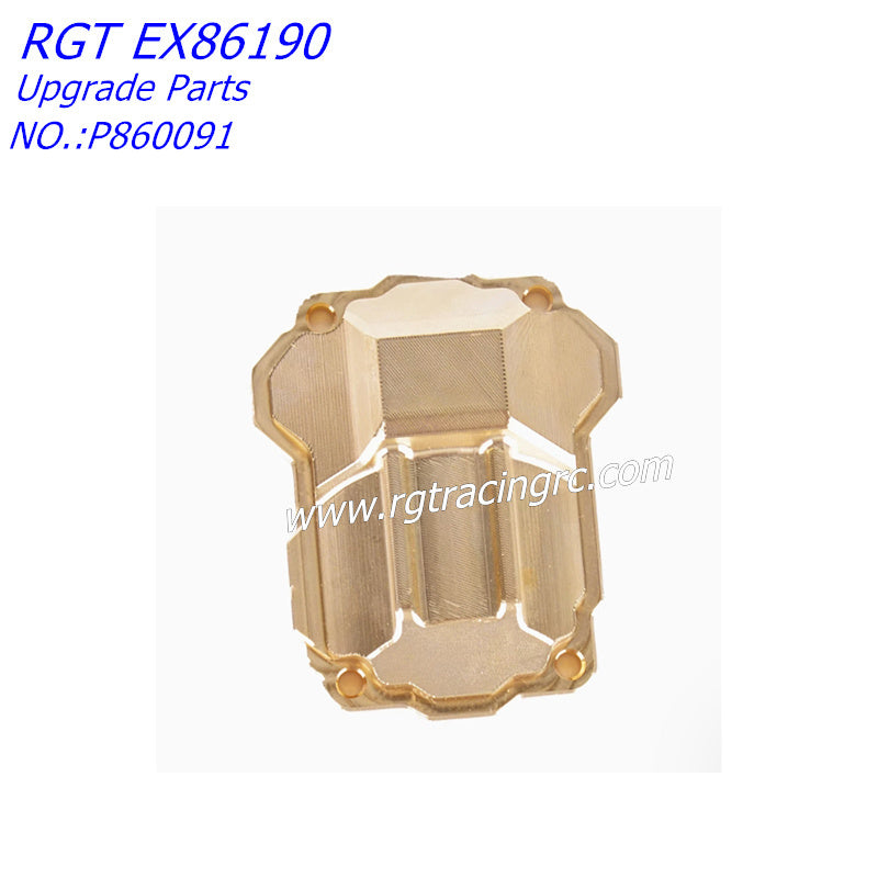 RGT EX86190 Upgrade Parts Brass Front Axle Box Cover P860091-4