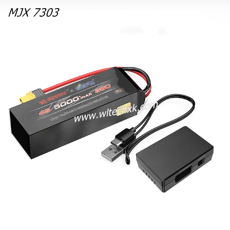 MJX Hyper Go 7303 Original Parts 4S 5000 BATTERY AND CHARGER