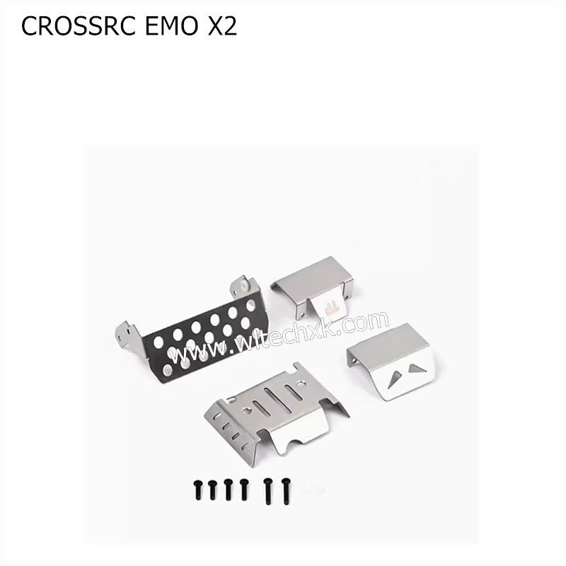 CROSSRC EMO X2 Parts Guard Plate Metal Armor Chassis Armor