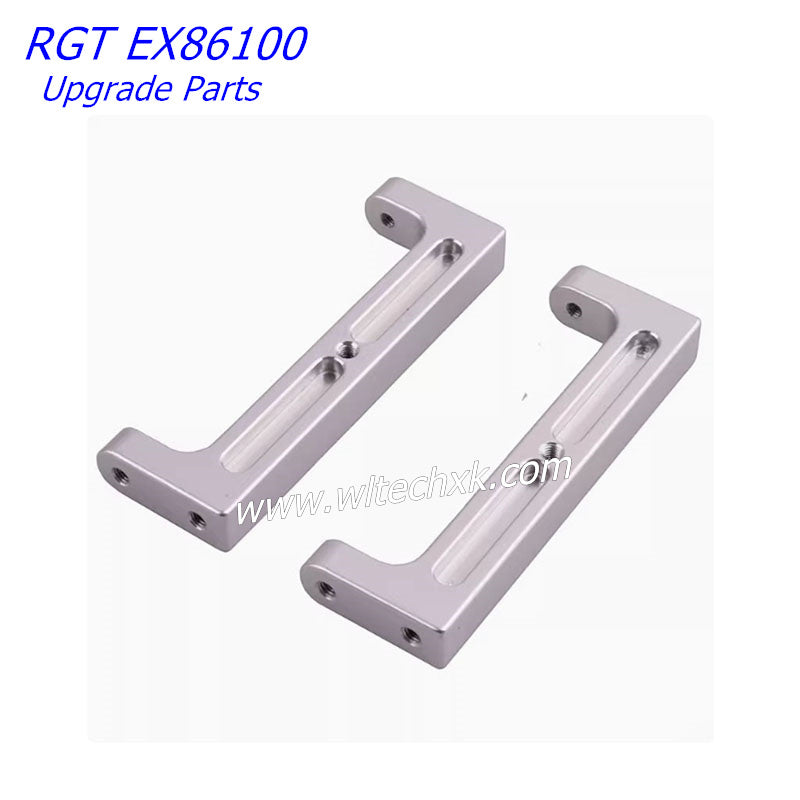 RGT EX86100 Upgrade Parts Battery Panel Holder SILVER