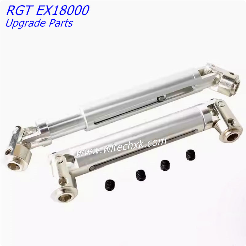 RGT EX18000 Upgrade Parts Metal Drive Shaft 1 pair silver