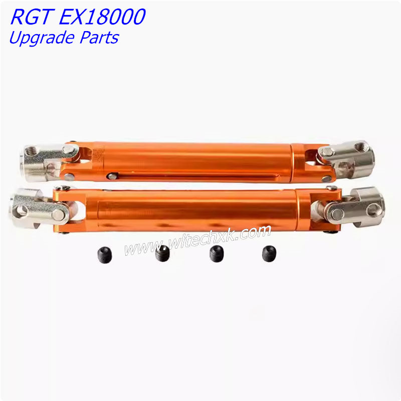 RGT EX18000 Upgrade Parts Metal Drive Shaft 1 pair orange
