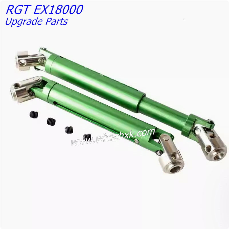 RGT EX18000 Upgrade Parts Metal Drive Shaft 1 pair green
