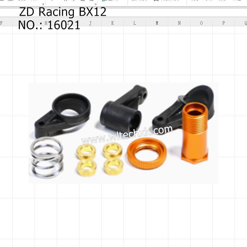 ZD Racing RX12 Parts Steering Kits 16021 -1