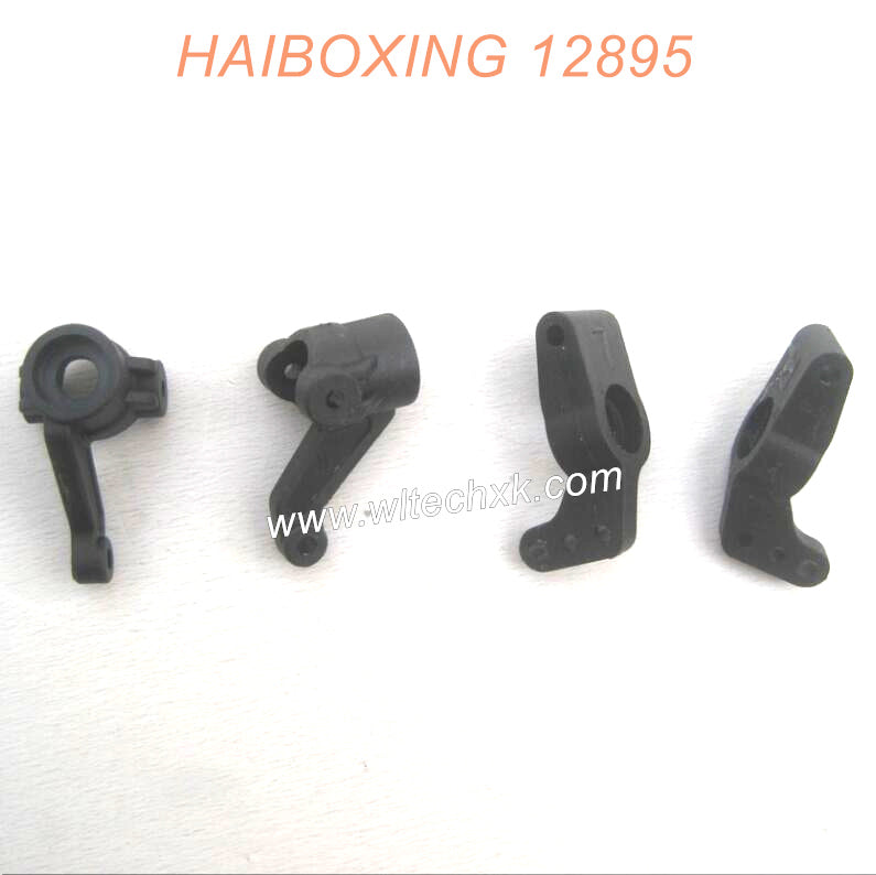 16027N-HAIBOXING 12895 RC Car Parts Steering Hubs and Rear Hub Carriers-2