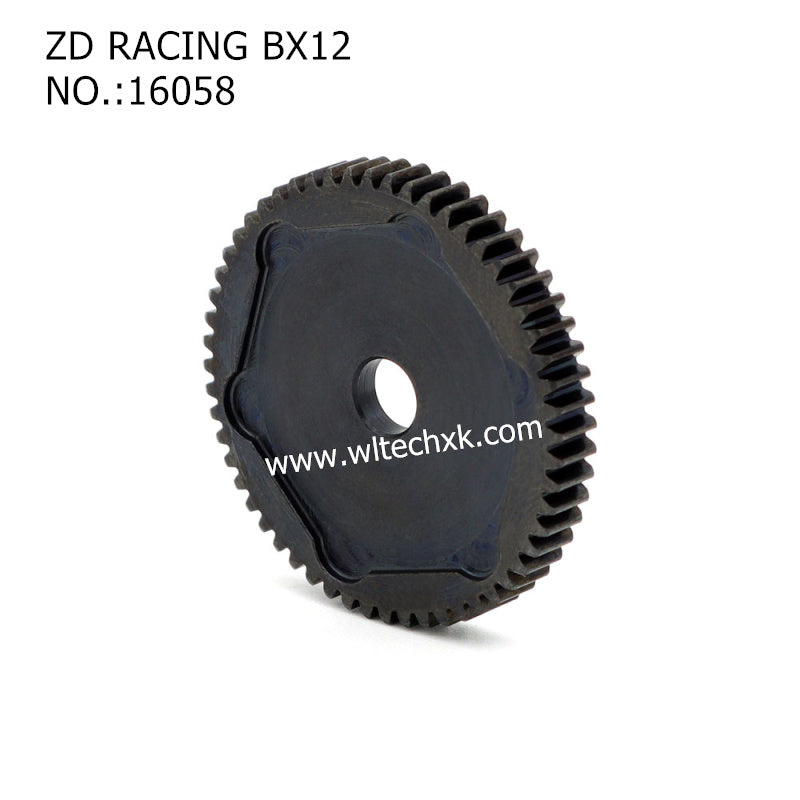 ZD Racing RX12 Parts Steel Reduction Large Spur Gear 16058 -1