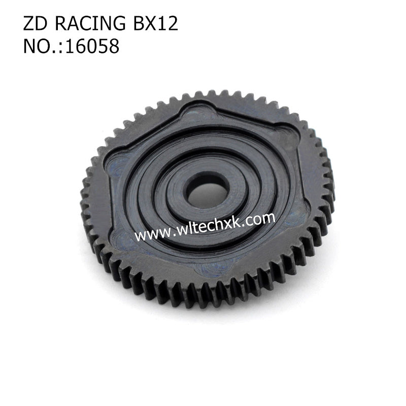 ZD Racing RX12 Parts Steel Reduction Large Spur Gear 16058 -2