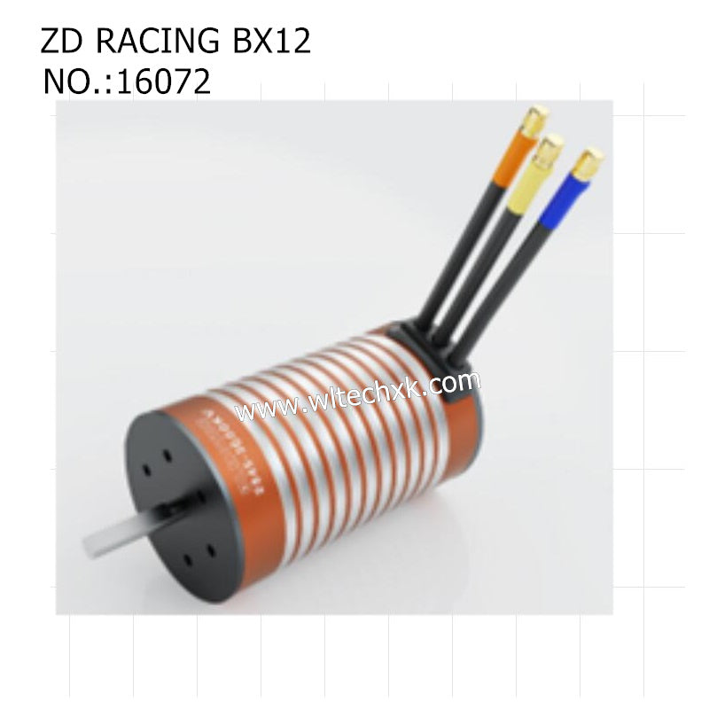 ZD Racing RX12 Parts Brushless Motor 2845 3600KV 16072
