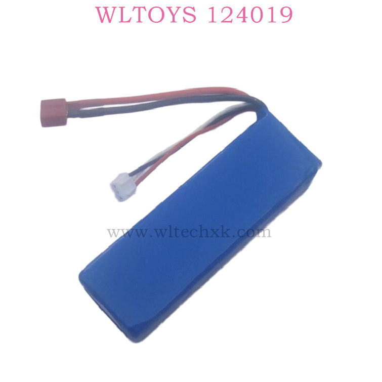 WLTOYS 124019 RC Car Parts 1652 Battery 7.4V 2200mAh