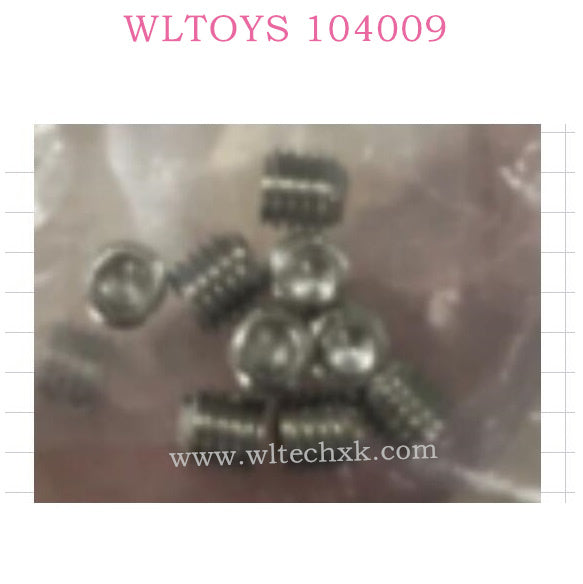 WLTOYS 104009 RC Car parts 1654 Hexagon Socket Screws 1654 Original
