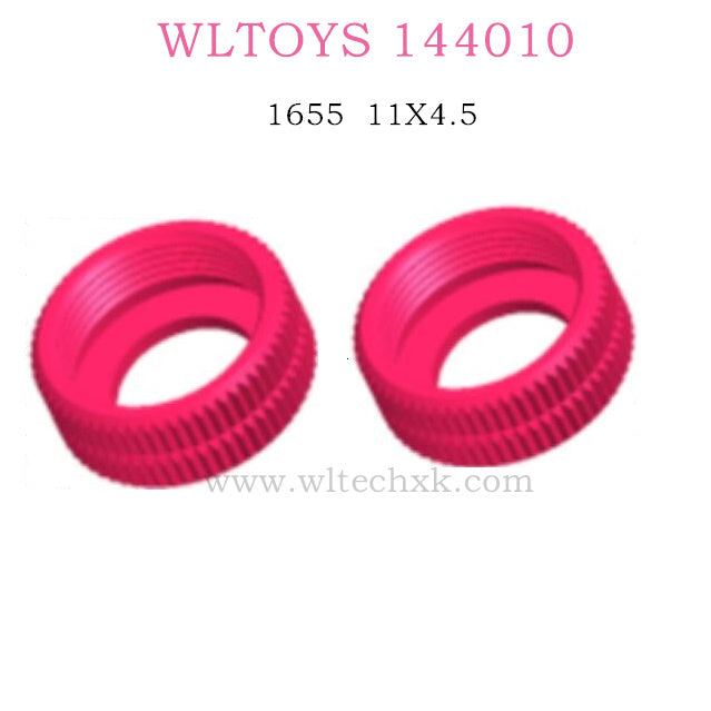 WLTOYS 144010 RC Car Original Parts 1655 Shock Cap 11X4.5