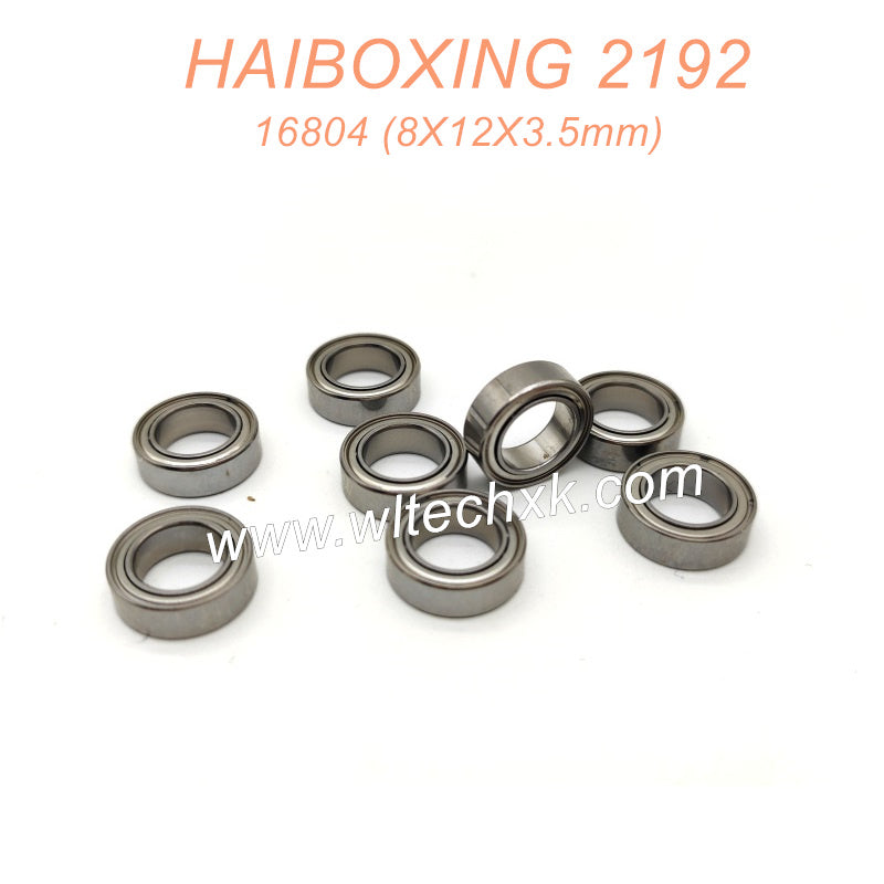 16804 Ball Bearings (8X12X3.5mm) Parts For HAIBOXING 2192