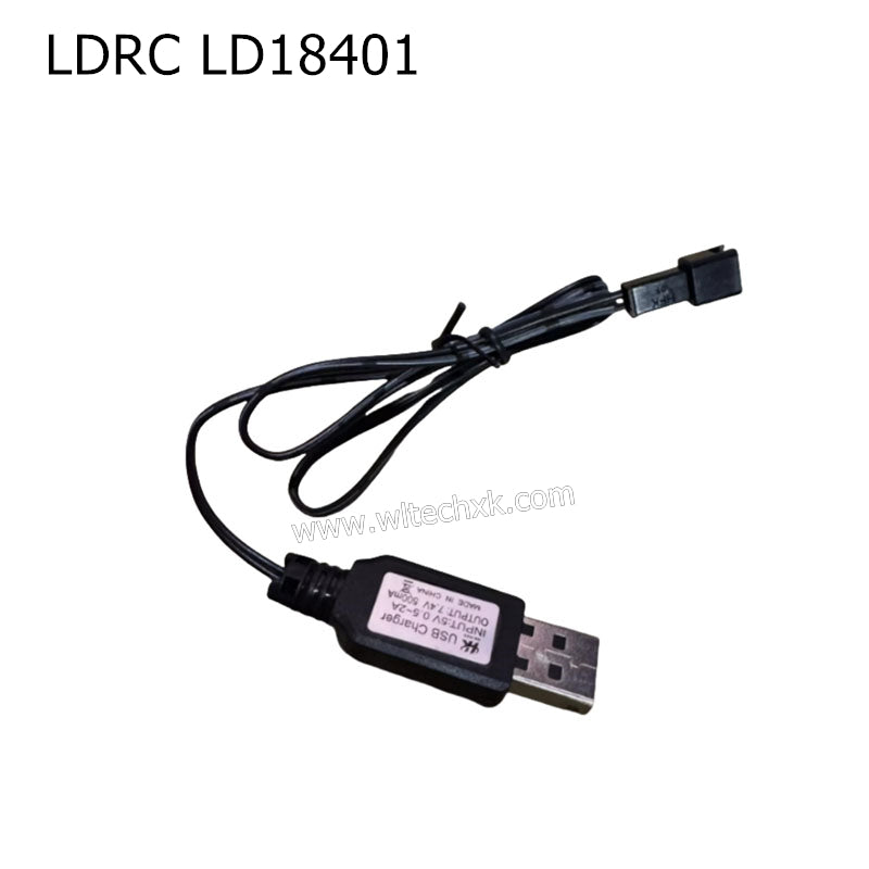 LDRC LD18401 RC CAR Original Parts SM2p7.4v Charging Cable