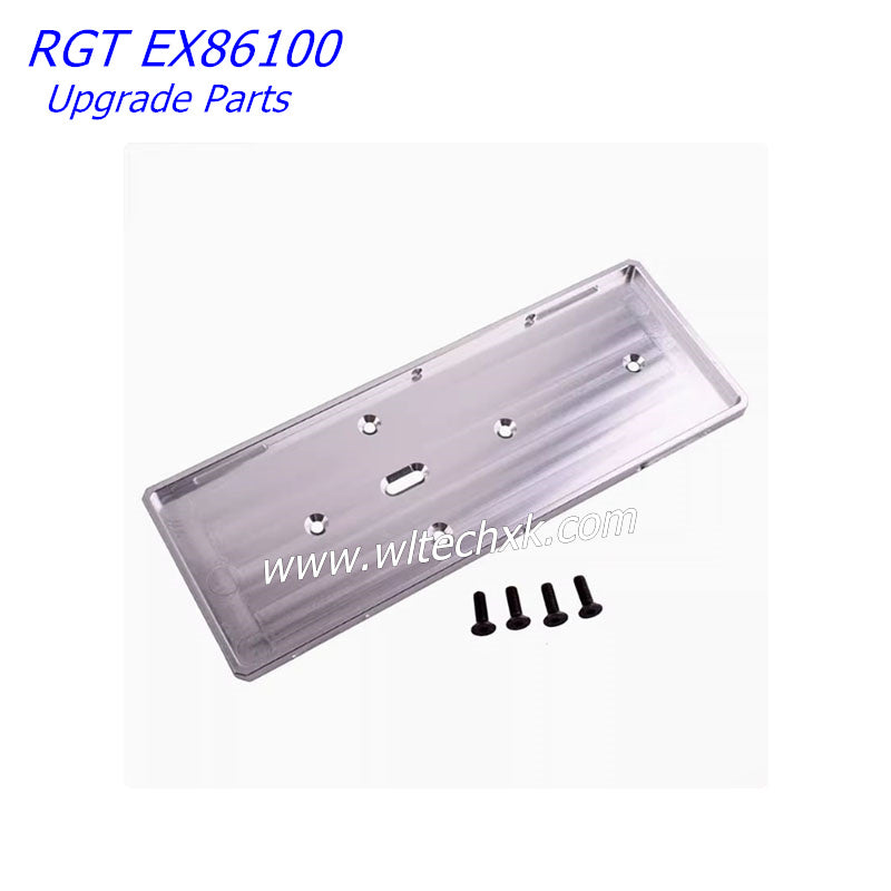 RGT EX86100 Upgrade Parts Battery Panel SILVER