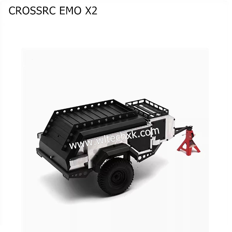 CROSSRC EMO X2 Parts Metal Climbing Car Trailer-2