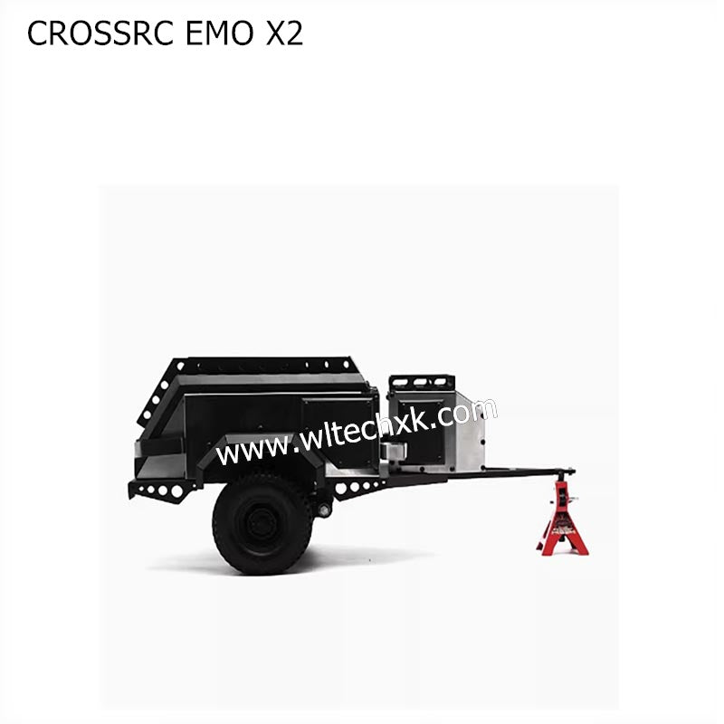 CROSSRC EMO X2 Parts Metal Climbing Car Trailer-3