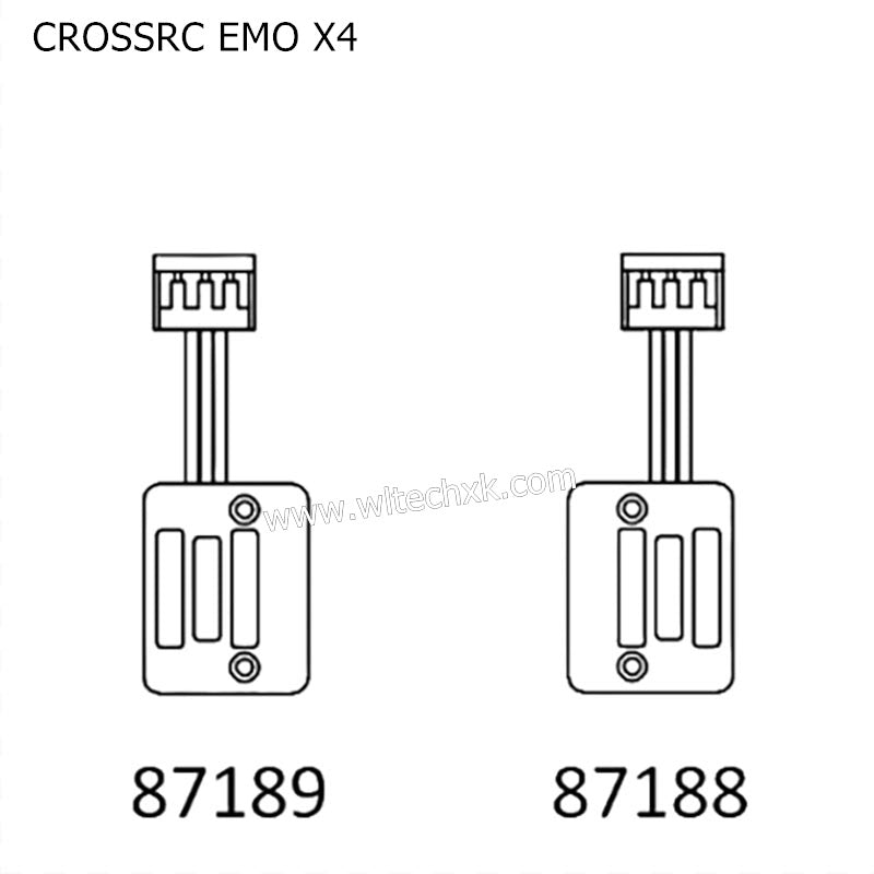 CROSSRC EMO X4 Parts Taillight CS-97401275