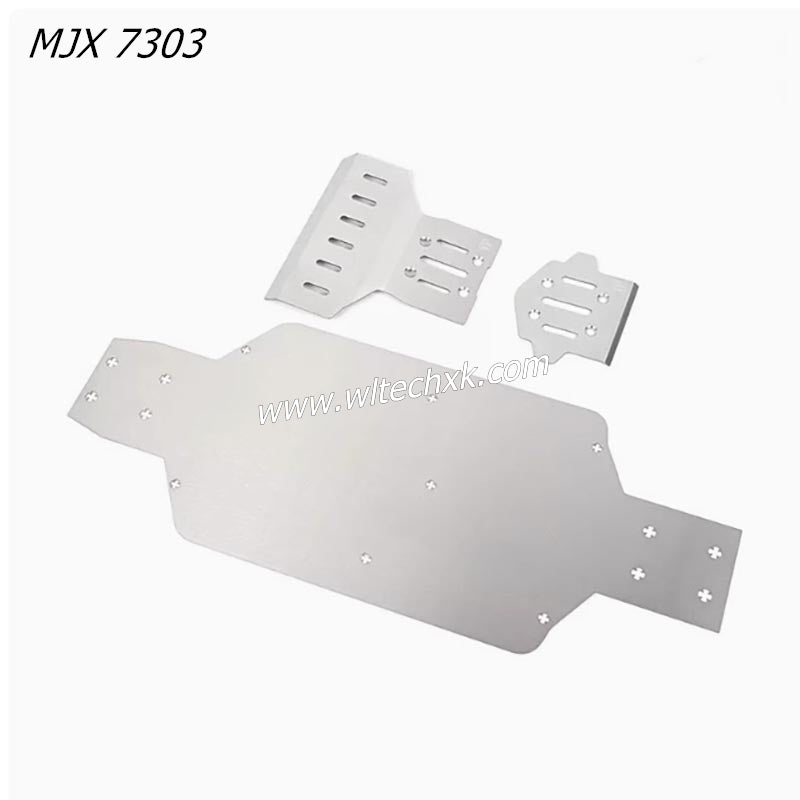 MJX Hyper Go 7303 RC CAR Parts Front and Rear Guard Plates+Bottom Guard-2