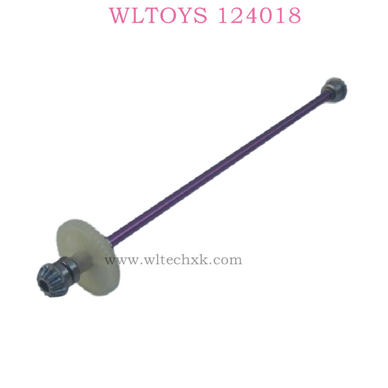 WLTOYS 124018 RC Car Original parts 1839 Central Drive Shaft Assembly