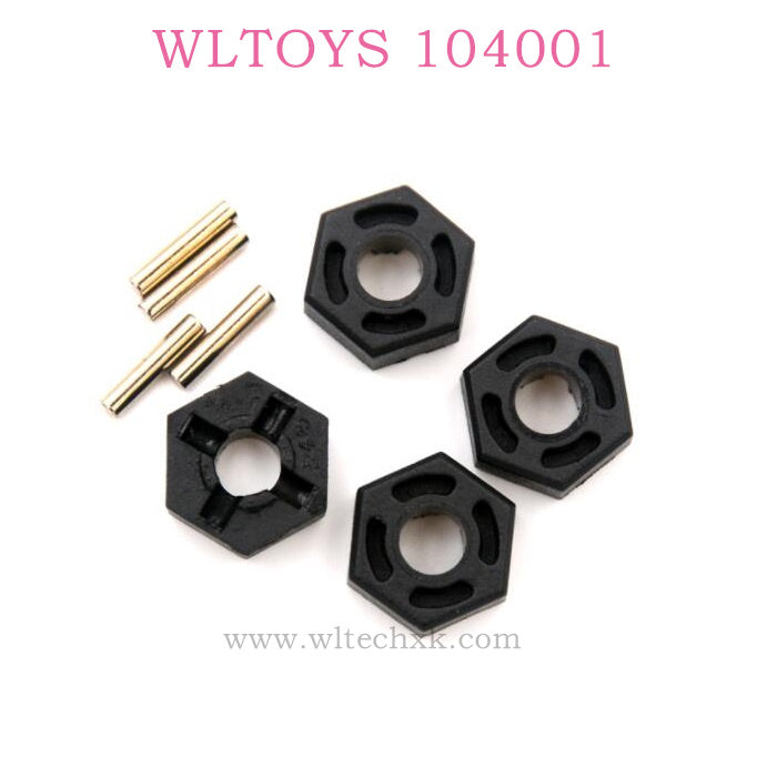 WLTOYS 104001 RC Car Original parts 1871 Hexagon Wheel Seat