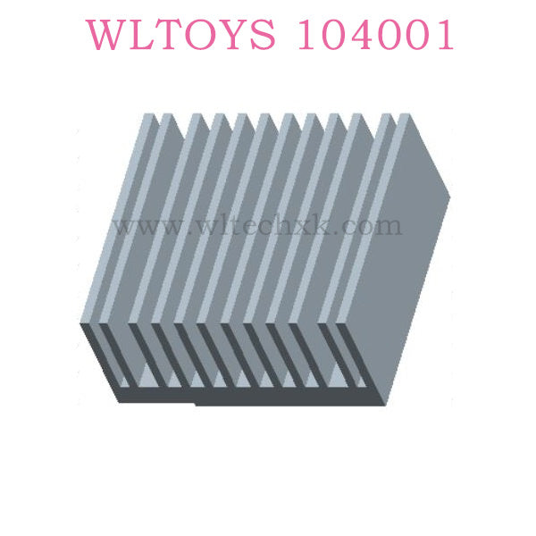 WLTOYS 104001 RC Car Original parts 1898 Heat Sink