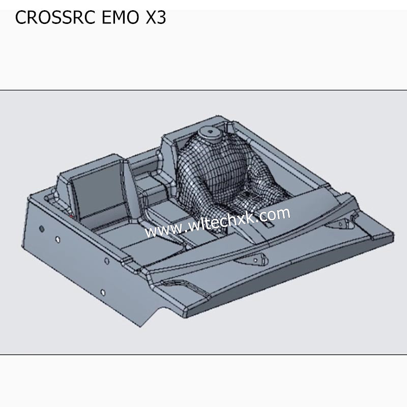 CROSSRC EMO X3 Parts Transparent Lnterior Kit CS-97401212