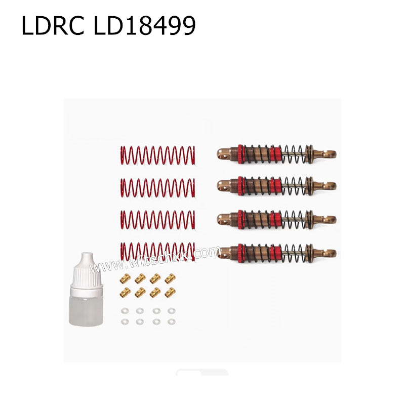 LDRC LD18499 Original Parts Metal Hydraulic Shock Absorber (With oil)