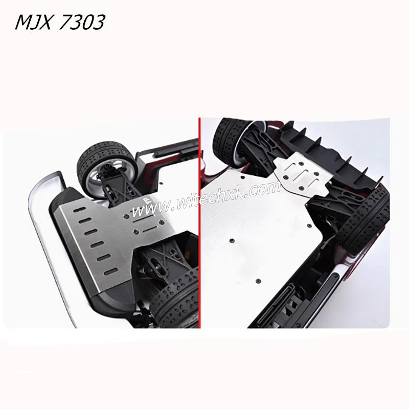 MJX Hyper Go 7303 RC CAR Parts Front and Rear Guard Plates-2