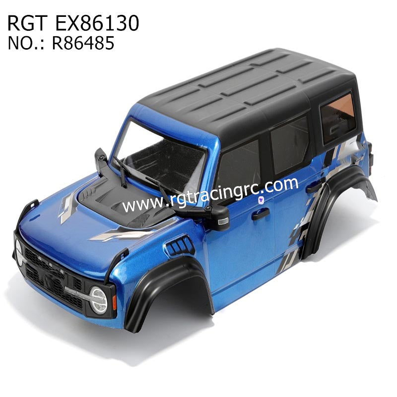RGT EX86130 Original Parts Pre Assembled PC Body P86485 blue