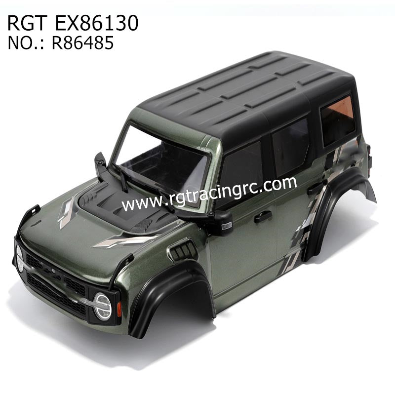 RGT EX86130 Original Parts Pre Assembled PC Body P86485 green