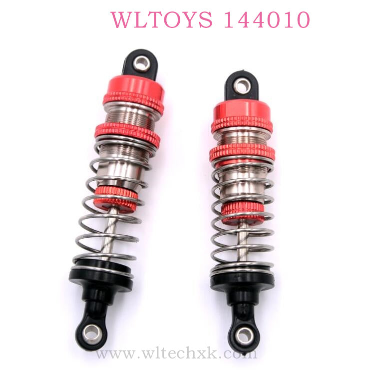 Original WLTOYS 144010 RC Car Parts 1939 Rear Front Shock 2pcs