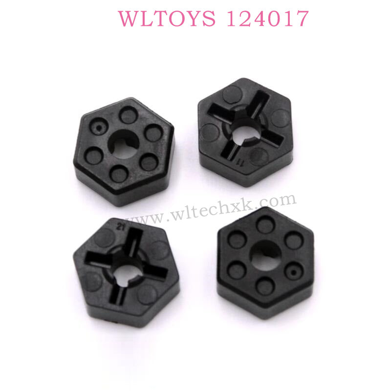 WLTOYS 124017 RC Car Original Parts 1950 Hex Nut