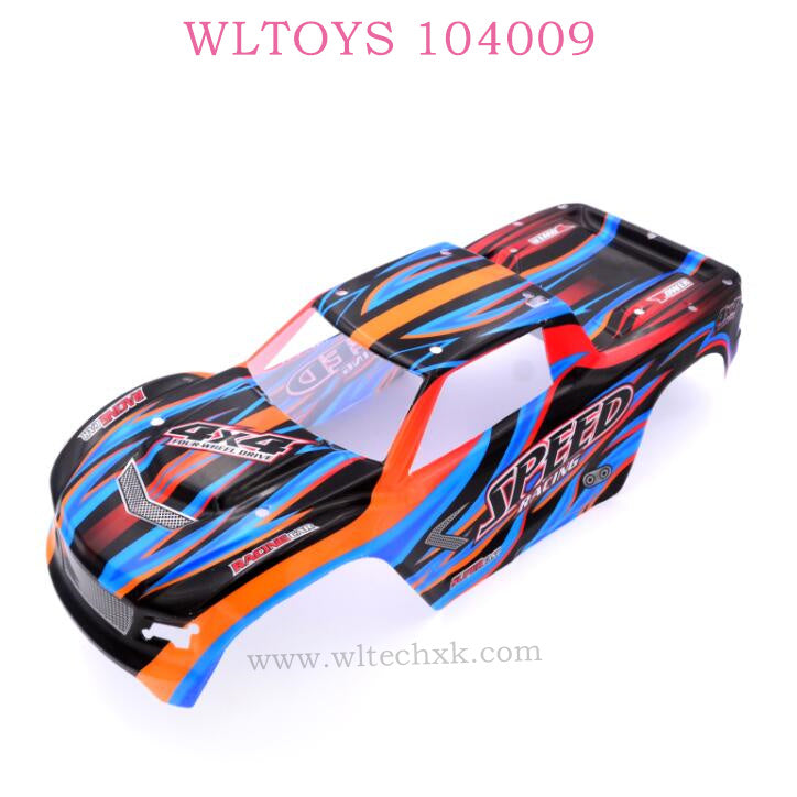 WLTOYS 104009 RC Car parts 1966 Car Shell Original parts