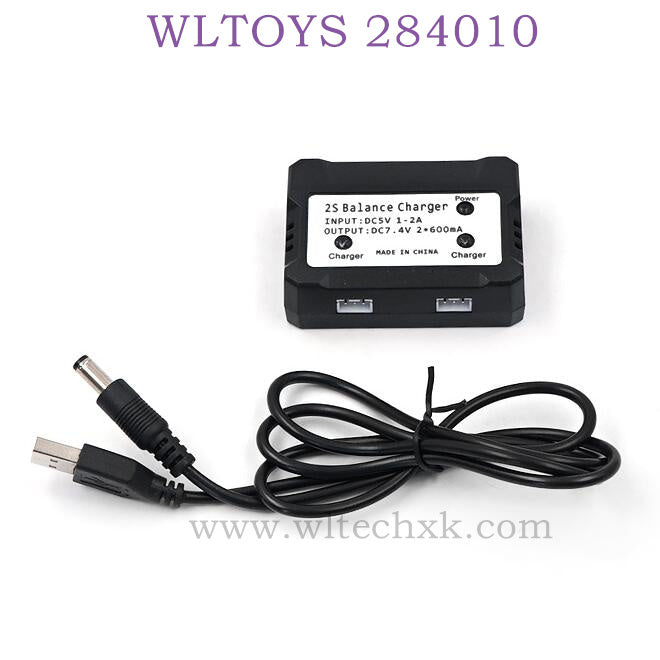 Upgrade parts of WLTOYS 284010 RC Car 7.4V Charger