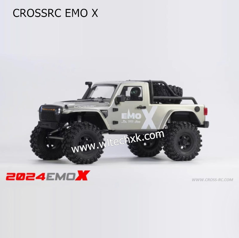 CROSSRC EMO X Parts Blister Silver Car Shell CS-97401245-2