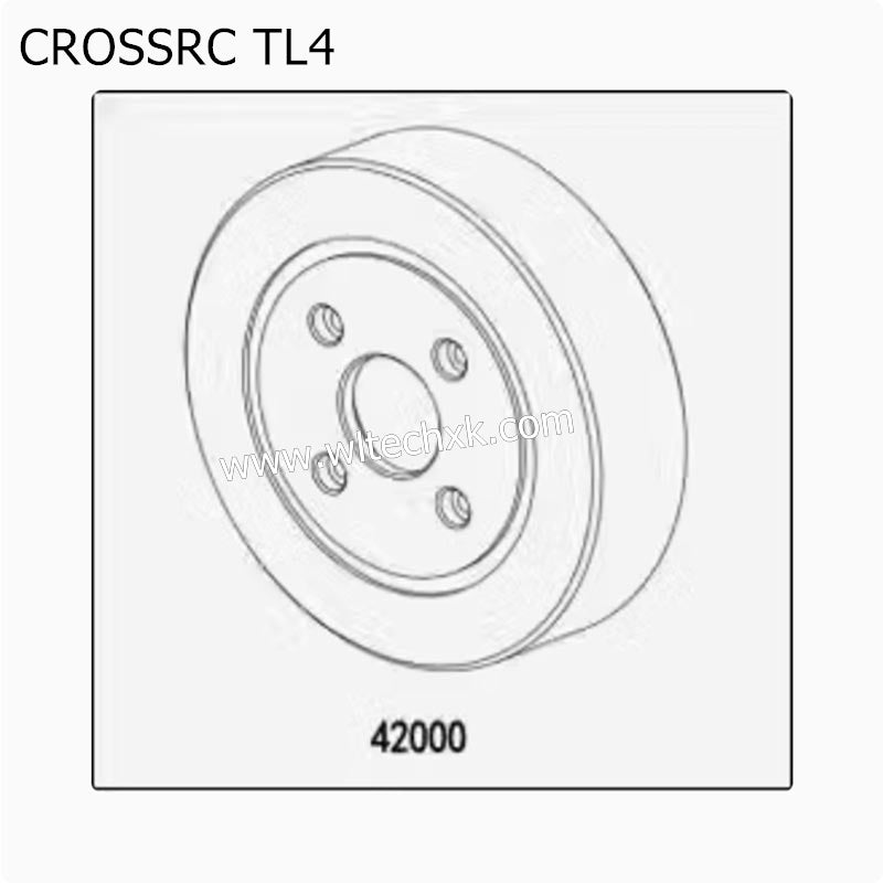 CROSSRC TL4 Parts Rear Wheel Weight Upgrade CS-97401404