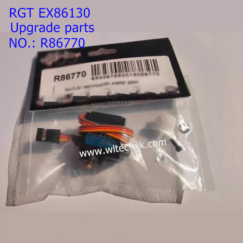 RGT EX86130 Upgrade Parts 9G Copper Gear Upgrade Steering Gear R86770