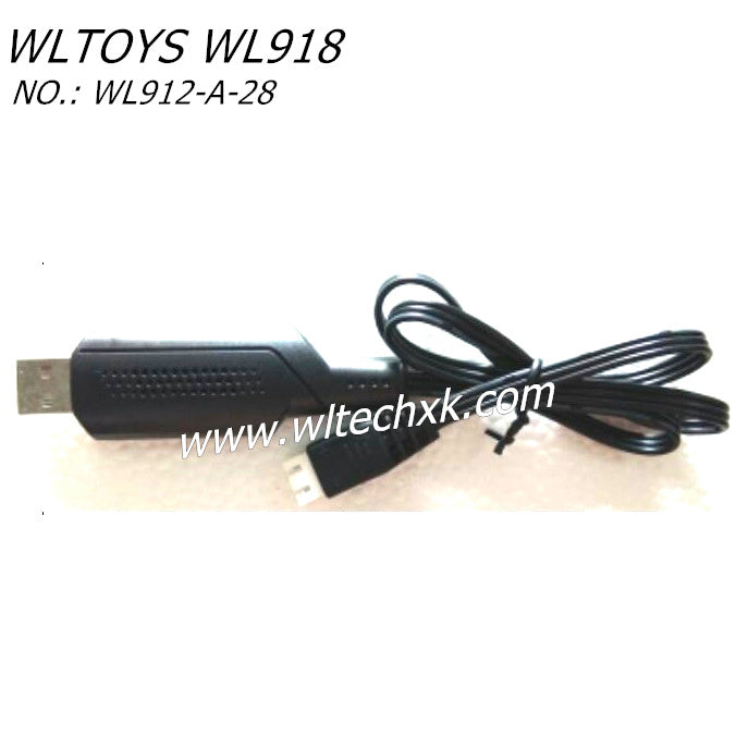 WLTOYS WL918 RC Boats Parts USB Charger WL912-A-28