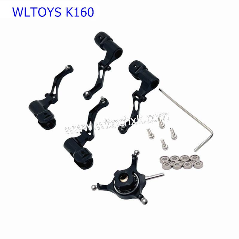 WLTOYS K160 RC Helicopter Upgrade Parts Crosshead Propeller Holder BLACK