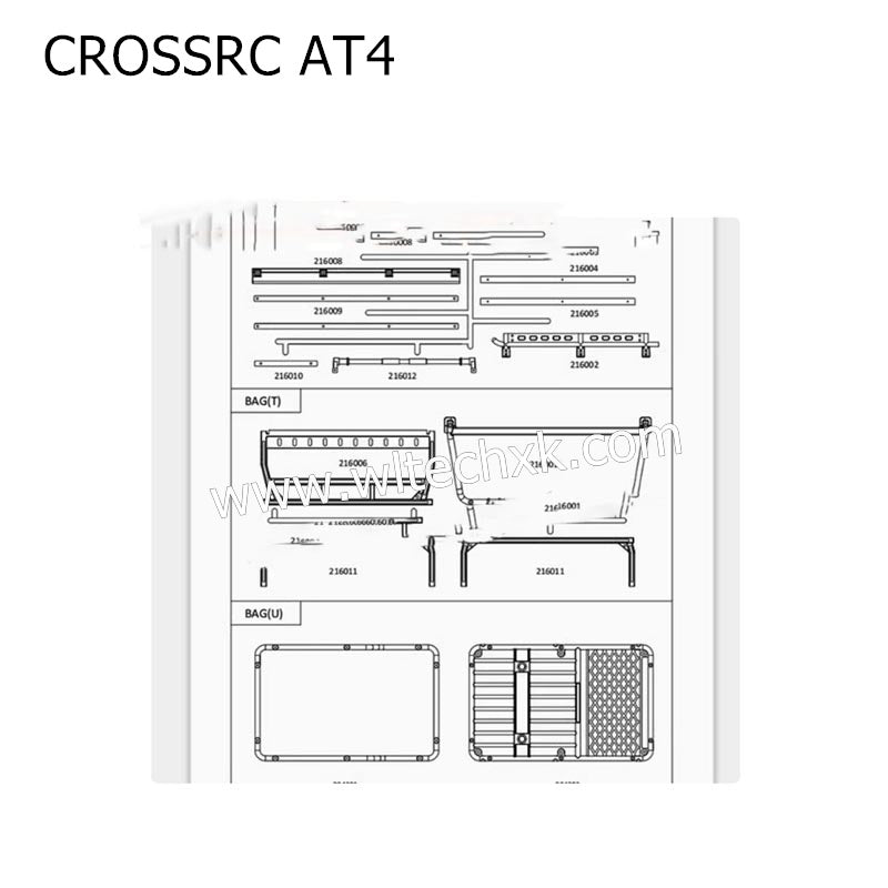 CROSSRC AT4 Parts Roll Cage Kit CS-97400925